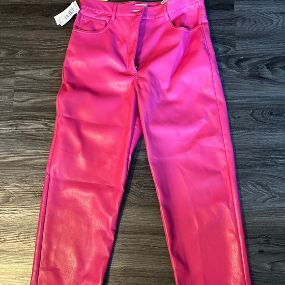 🌸New Vegan leather pants SOFT !!!size 12🌸 - Picture 4 of 7
